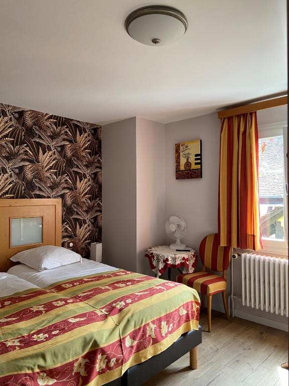 Chambre Standard à l’Hôtel Au Cerf